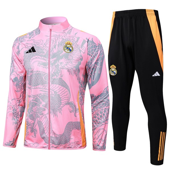 Chandal Real Madrid 2024-2025 Rosa Gris